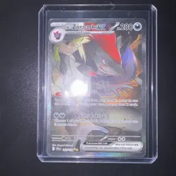 Pokemon TCG N's Zoroark EX Holo Card 185/159 Sv09: Journey Together - Image 1
