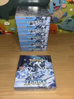[US STOCK] Pokemon Card Game Scarlet and Violet Expansion Pack Snow Hazard Box 4521329346229 - Image 1