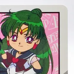 Uranus Neptune Pluto Saturn #37 Sailor Moon Vintage Card TCG 1996 Japan Anime - Image 3