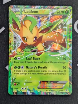 Leafeon EX 10/83 - Pokemon TCG Generations XY Ultra Rare Card NM - Image 1
