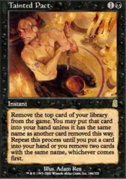 1x Tainted Pact Light Play MTG Magic - Kid Icarus - - Image 1
