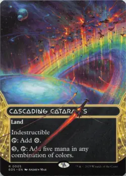 Cascading Cataracts (0005) (Borderless) R Edge of Eternities: Stellar Sights 5 N - Image 1