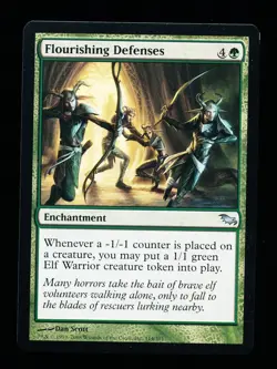 * * 1x Flourishing Defenses x1 * * Shadowmoor MTG NM Near Mint - Image 1