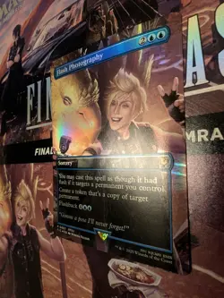 Flash Photography (Borderless) Commander: Final Fantasy Foil MTG NM - Image 2