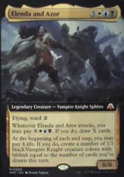 Elenda and Azor (Extended Art) - Commander: March of the Machine: #90 Nm R237 - Image 1