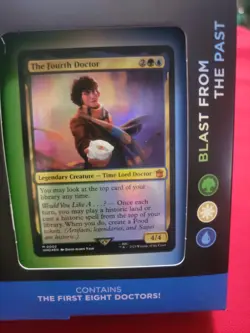 Magic the Gathering - Doctor Who 4th Doctor Blast from the Past Commander Deck 195166228815 - Image 2