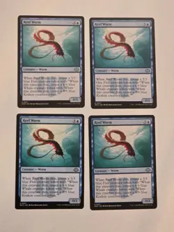 4x Reef Worm - Modern Horizons 3 - MH3 - Near Mint - MTG - Image 1