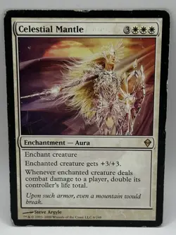 MTG 2009 Zendikar - #6 Celestial Mantle - Image 1