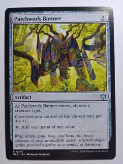 MTG Patchwork Banner 0247 Regular Bloomburrow Near Mint - Image 1