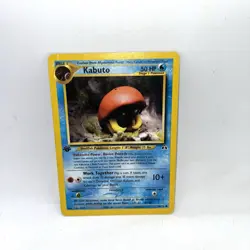 Pokemon Kabuto 56/75 Neo Discovery 1st Edition MP - Image 1