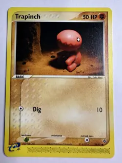 Trapinch - EX Dragon 78/97 Yuka Morii Pokemon Card LP NM - Image 1