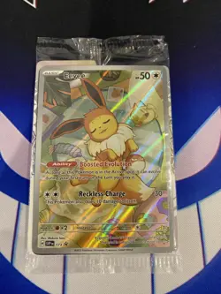 Pokemon TCG Prismatic Evolutions Eevee SVP 173, ETB Promo, SEALED. - Image 1