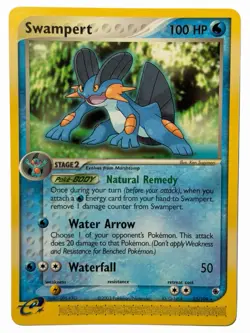 Swampert - EX Ruby & Sapphire 23/109 2003 - E Reader Pokemon - NM - Image 1