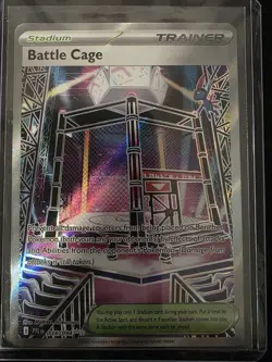 Pokemon TCG Phantasmal Flames 116/94 Battle Cage Full Art Trainer SIR - Image 1