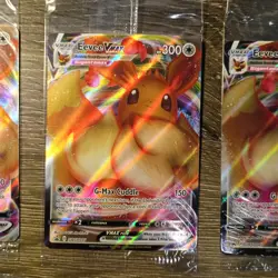 x6 (6) Eevee Vmax SWSH087 Sealed Shining Fates Promo Near Mint Pokemon TCG - Image 3
