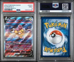 PSA 9 MINT Raikou V GG41 Crown Zenith Pokemon TCG - Image 3