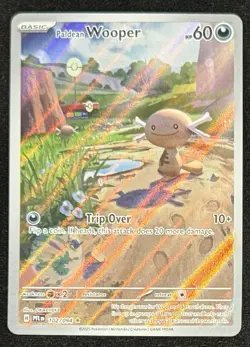 Paldean Wooper 102/94 PFL EN Illustration Rare Phantasmal Flames Pokemon TCG NM - Image 1