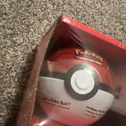 Sam's Club Pokemon Prismatic Evolutions ETB + Pokeball Bundle sealed small tear - Image 2