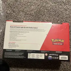 Sam's Club Pokemon Prismatic Evolutions ETB + Pokeball Bundle sealed small tear - Image 4