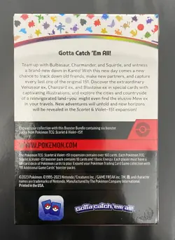 Pokemon TCG Scarlet & Violet - 151 Booster Bundle | SEALED 6 Booster Packs - Image 2