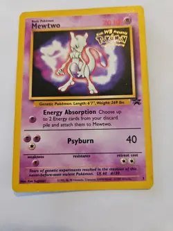 Pokemon Mewtwo 70 HP Promo, stamped pokemon the first movie - Image 1