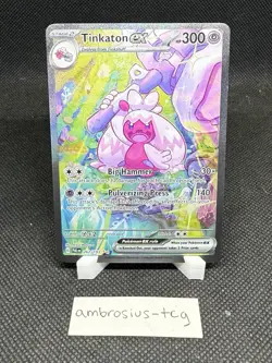 Tinkaton ex262/193 Special Illustration Rare Paldea Evolved Pokemon TCG - Image 1