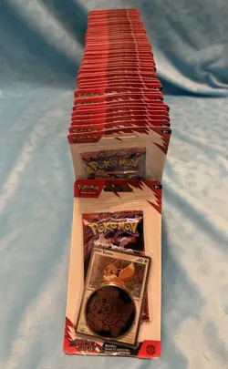 Pokemon Destined Rivals Single Pack Blister #200 Promo ?? Lot of 50 ? ALL EEVEE - Image 1