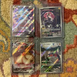Pokemon Sealed Promo Lot (4) MewtwoV, Miraidon, EeveeVMAX, Koraidon - Image 1