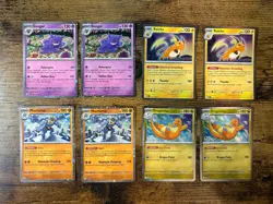 Pokemon 151 Sam’s Club Mini Tin Bundle Two Sets of 4 Cosmos Holo Promos - Image 1