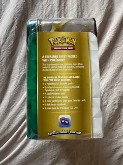 Pokemon TCG 2022 Arceus Factory Sealed Treasure Chest Lunch Box Tin - Image 3