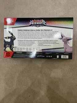 Pokemon Prismatic Evolutions Premium Figure Collection New Sealed IN HAND - Image 2