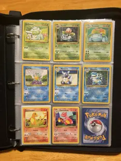Pokemon Base Set Complete No Charizard + 29 Holos | WotC Vintage MP-LP - Few HP - Image 1