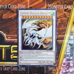 1x Cosmic Blazar Dragon - Ultra Rare - DUSA-EN034 - 1st Ed - LP - Image 1