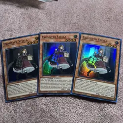 3x EXOSISTER STELLA GRCR-EN014 1ST ED YUGIOH GRAND CREATOR (SUPER, NM/LP) - Image 1