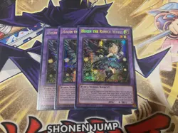 Hugin The Runick Wings MP23-EN249 1st Prismatic Secret Rare NM Yugioh Card x3 - Image 1