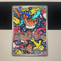 Pokemon TCG Tatsugiri Twilight Masquerade Illustration Rare Card 186/167 NM - Image 1