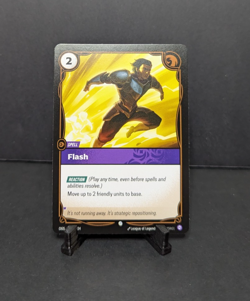 Riftbound TCG - Flash 011 Proving Grounds Promo Card - NM Condition - Image 1