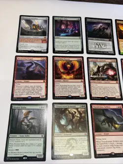 12 Lot MTG Card Mythics SKITTERBEAM BATTALION DRAGONS Dinosaur PHOENIX - Image 2