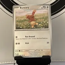 Buneary 083/094 Me02: Phantasmal Flames Reverse Holo NM Pokemon TCG Card - Image 1