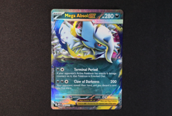 Mega Absol ex 086/132 Holo Shiny Pokemon TCG Card Mega Evolution NEAR MINT - Image 1