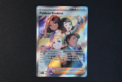 Paldean Student 231/091 Holo Shiny Pokemon TCG Card Paldean Fates 2024 NEAR MINT - Image 1
