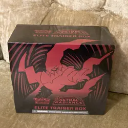 Pokemon Cards TCG Astral Radiance ETB Elite Trainer Box 8 Sealed Packs New 2022 - Image 1