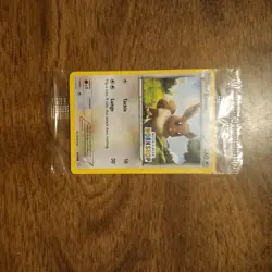 Build a Bear Pokemon Card Workshop Eevee Promo Trading 63/98 SEALED - Image 1