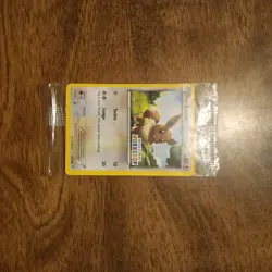 Build a Bear Pokemon Card Workshop Eevee Promo Trading 63/98 SEALED - Image 3