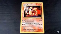 Pokemon Card Arcanine BLK Star Promo #6 Lightly Played - Image 3