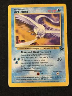 Articuno 22/53 Promo WoTC Promo Pokemon Card - Image 1