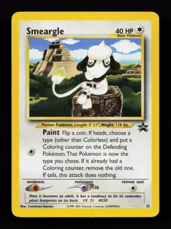 Smeargle 32/53 Promo WoTC Promo Pokemon Card - Image 1