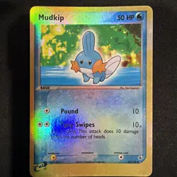 EX Ruby & Sapphire Mudkip 60/109 2003 Pokemon Card! Holo - Image 1