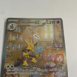 Pokemon TCG Alakazam EX 151 Holo Card Scarlet & Violet 201/165 - Image 4