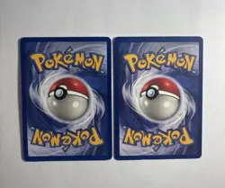 ??1999 Fossil Holo Lot Muk #13/62 + Hitmonlee #7/62 - 1999 WOTC Pokemon Card TCG - Image 4